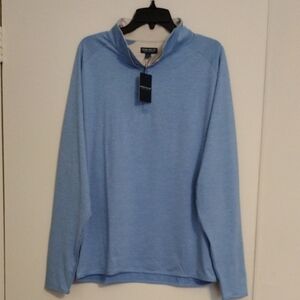 Peter Millar Light Blue Turtleneck Sweater